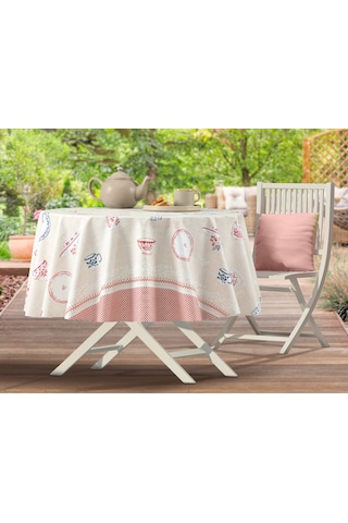 Madame Coco Mavel Pvc Masa Örtüsü - Bej - 140 Cm Maor0000000015140 Cm-bej
