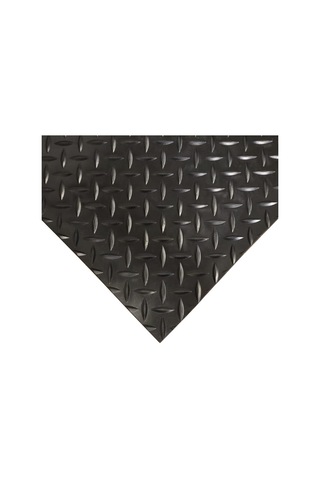 Lexroo Kauçuk Rulo "diamond-plate" - 3 Mm X 1,2 M X 0,3 M Rulo - Siyah