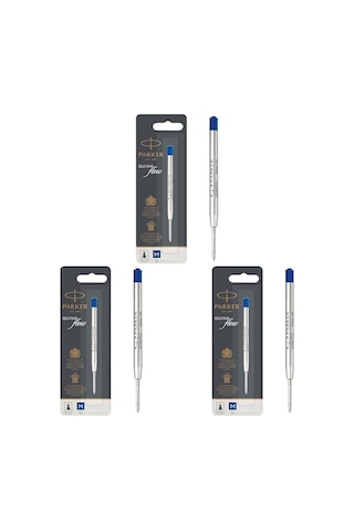 Parker 1950371 Quinkflow Tükenmez Kalem Yedeği, Orta Kalınlıkta U Çok Renkli