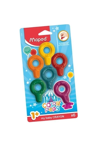 Maped Color Peps Bebek Crayon 6 Renk