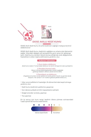 Cat Litter Dose Bahar Kokulu Akıllı Kedi Kumu 7 L