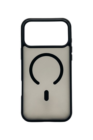 Ps iPhone Uyumlu 17 Pro Max Mist Serisi Magsafe Kılıf - Siyah