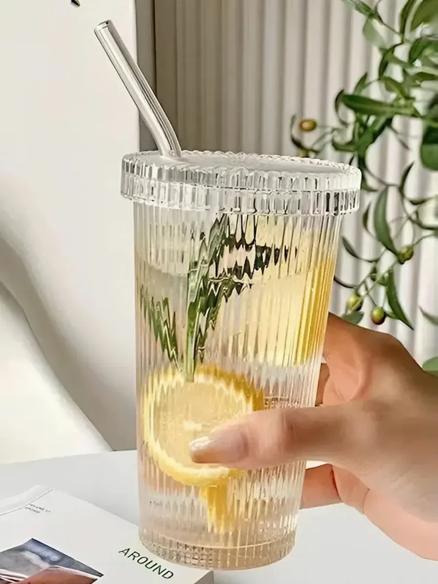 Conflate Pütürlü Bardak, Pipet Ve Kapaklı, 375 Ml 418735148 Beyaz