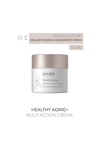 Babe Healthyaging+ Multi Action Cream 50ml - Besleyici Yüz Bakım Kremi