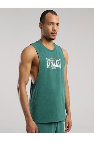 Everlast Authentic Boxing Oversize Koyu Yeşil Erkek Atlet Yeşil