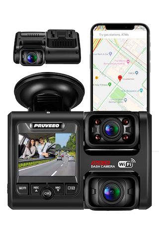 Pruveeo D30 Wi-fi 4k Araç Kamerası