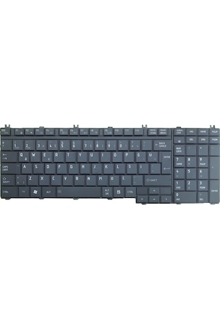 Toshiba Uyumlu Satellite L500, L505, L550 Klavye (Siyah)