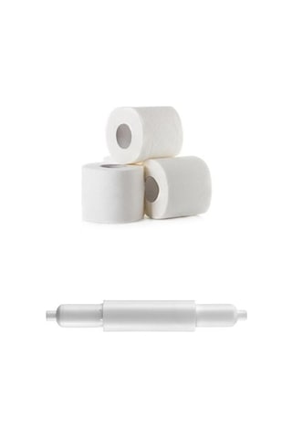Buffer Wc Tuvalet Kağıdı Makarası Beyaz Tuvalet Kağıdı Tutucu Makara Çok Renkli