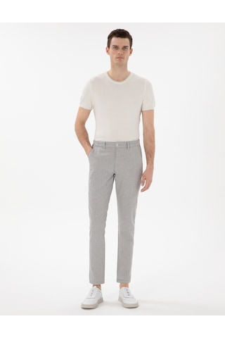 Pierre Cardin Erkek Gri Pantolon Kanvas-chino 50301778-vr024 Gri