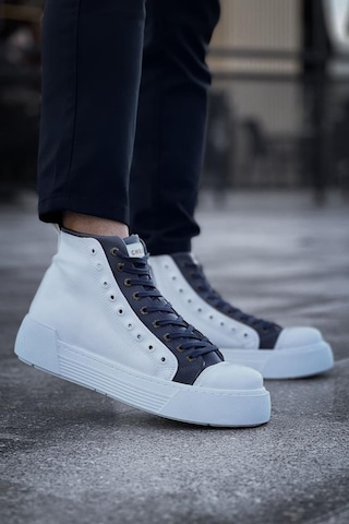 Bpm Ch167 Gbt Blazer Erkek Bot Beyaz/antrasıt Renkli