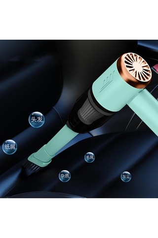 Novahub Güçlü Emişli Taşınabilir Vakum - 2 Si 1 Arada Saç Kurutma Özellikli 112 Karakter