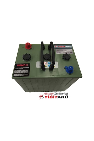 6 Volt 225 Ah-Amper Deep Cycle Series Akü Yffp6-225 Yiğit Akü
