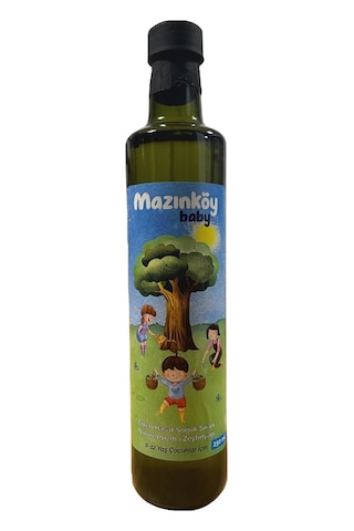 Mazınköy Bebek Zeytinyağı Erken Hasat Soğuk Sıkım 500 ML