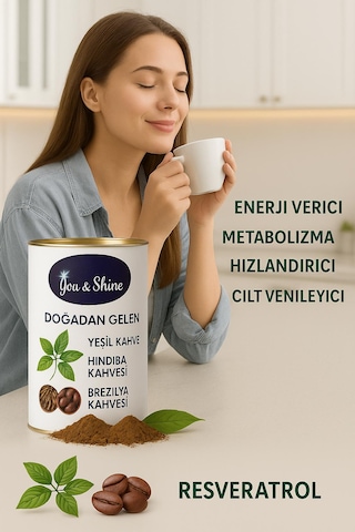 Youshine Takviye Edici Tok Tutmaya Destek Hindiba Kahvesi 100 G