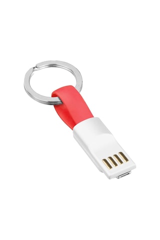 Powermaster 2in1 Anahtarlık Type C / Lightning Mini Anahtarlık Usb Şarj Kablosu Pm-26061