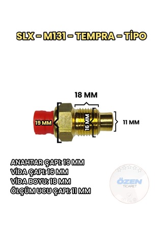 Tofaş Tds Hararet Müşürü Doğan Kartal Şahin M131 Slx Tempra Tipo Uyumlu 3911470 1 Adet