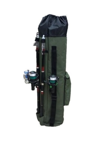 Powerex Haki Balıkçı Sırt ve Kamış Olta Çantası