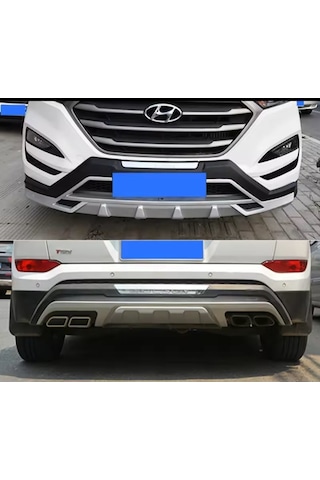 Hyundai Tucson Ön-arka Tampon Koruması 2015-2018 Model 2