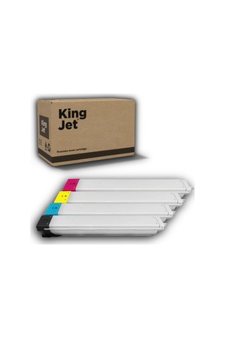 Kingjet Samsung Uyumlu Clt-k809s Standart Kapasiteli 4 Renk Takım Çipli Uyumlu Toner Clx-9251n