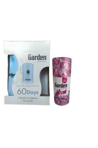 Garden Oda Kokusu Freshmatik, Otomatik Sprey Makine +kristal Yedek Sprey 260 Ml Air Freshener + Otomatik Sprey Yedeği Oda Spreyi Kristal 260 Ml X 3 Adet Kristal