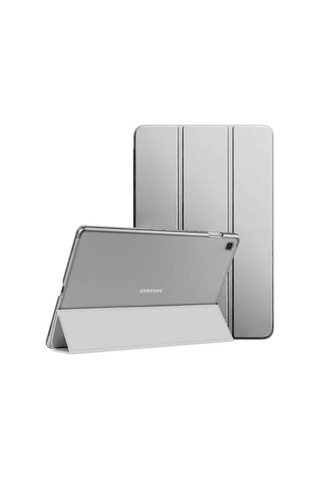 Zore Samsung Uyumlu Galaxy Tab A7 Lite T220 T225 T227 Kılıf PU Deri Smart Standlı Case