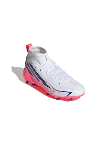 Adidas F50 Hyperfast League Mıd Fg J Genç Çim Zemin Kramponu Kk1316 Beyaz