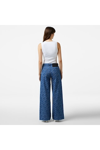 Karl Lagerfeld Kadın Mavi Pantolon-241w1100