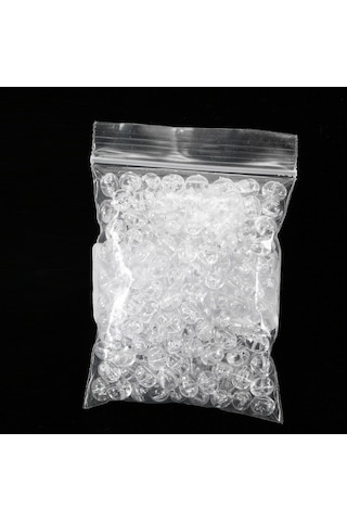 Yuntech01 Balıkçılık İçin 200 Adet Pe Malzeme Küçük Boy Çift Delikli Bıçakcıklı Bilezik, İp Sabitleyici Ve Düğüm Koruması Sağlar