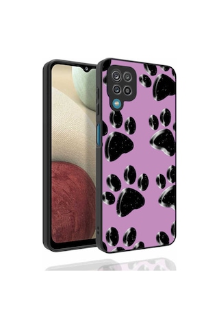 Galaxy M33 Kılıf Desenli Kamera Korumalı Parlak Zore Nora Kapak NO3