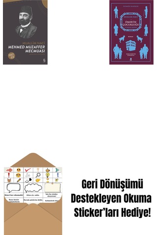 Mehmed Muzaffer Mecmuası + Ömer'in Çocukluğu + Okuma Sticker'ları