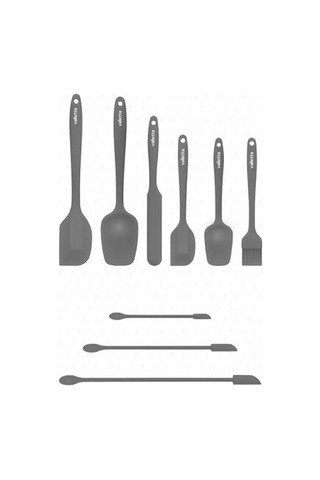 Vlt1178 Drongo 9'lu Spatula Set Gri