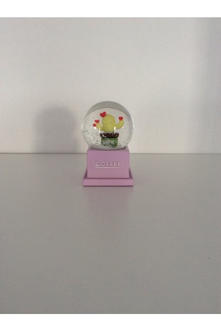 Sunny Day Renkli Is Iklı Kar Küre Mini Lila Renk