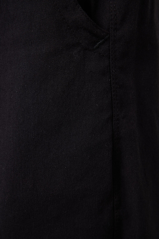 Tommylife Siyah Standart Fit Dokuma Hafif Esnek Chino Erkek Şort - 81293 Siyah