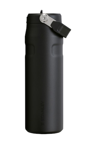Stanley The Iceflow Bottle Flip Straw Pipetli Termos Bardak 2.0 0,70 Lt / 24oz Siyah Siyah