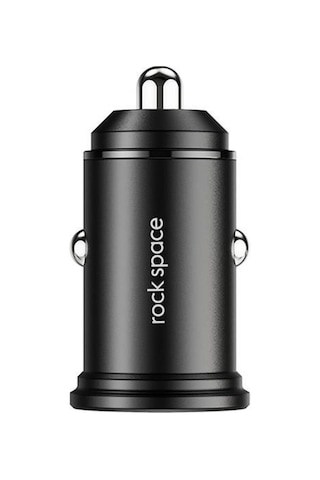 Space C304 24w 4.8a Dual Usb Hızlı Araç Şarj Cihazı Siyah