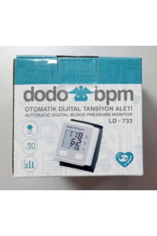 Tansiyon Aleti Bilekten Ölçer Tam Otomatik Dodo Ld-733
