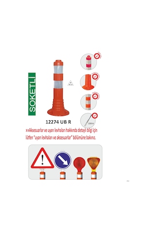 12274 Ub R Evelux Otopark Düzenleyici Esnek Delinatör 12274 Ub R Evelux Otopark Düzenleyici Esnek Delinatör