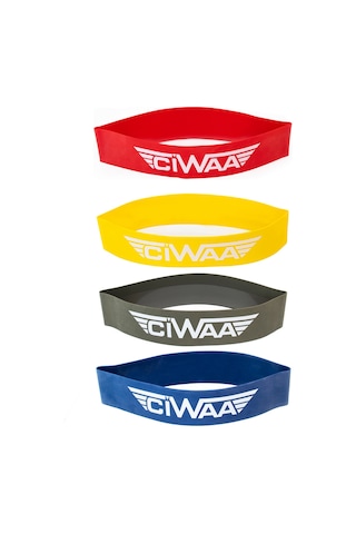 Ciwaa Cwa-2016 Latex Aerobik Band Seti 4'lü