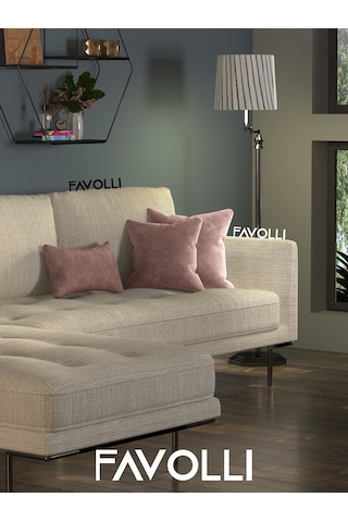 Kadife Dokulu Türk Gülü Rengi Kırlent Kılıfı Dream Serisi Punch Için Uygun Gizli Fermuar Türk Gülü