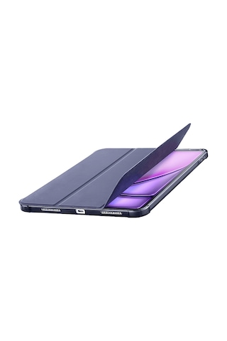 Cellularlıne Folio Pro Stand Özellikli Apple Uyumlu iPad Air 11 İnç M3 / M2 , Apple Uyumlu iPad Air 10.9 İnç Tablet Kılıfı Mavi