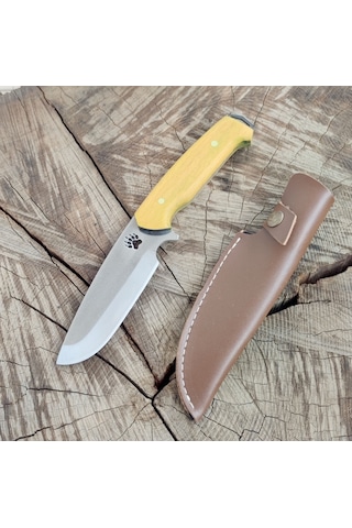Av Bıçağı Avcı Bıçağı Kamp Bıçağı Doğa Bıçağı Bushcraft Hgpbp06 Kahverengi
