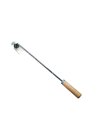 Singree Bahçe Yabani Ot Temizleme Aleti - Paslanmaz Çelik 4 Dişli Çift Amaçlı El Aracı