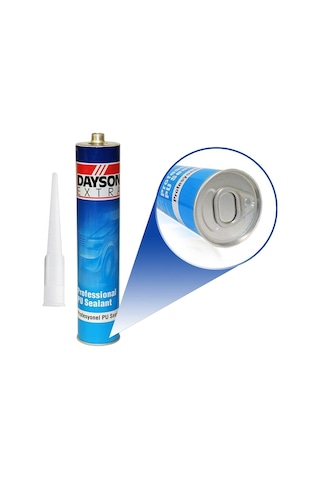 Dayson Extra Poliüratan Silikon Mastik 5 Adet 280Ml Beyaz Beyaz