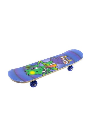 Kaykay 60 CM 4 Tekerlekli Kaykay Büyük Boy Ahşap Çok Renkli