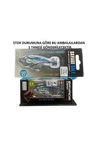 Savage Gear 3d Vib Blade 14.5gr 5.5cm Vibrasyon Jig Yem Sardine