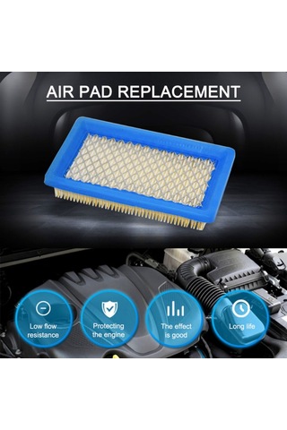 Springsun 5 Adet 491588s Briggs Stratton Çim Biçme Makinesi Hava Filtresi Yerineği