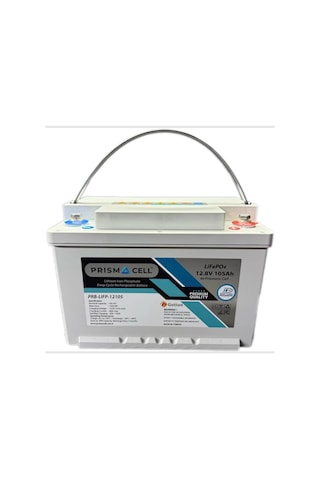 Prisma Cell 12.8 Volt 105 Amper Lifepo4 Akü