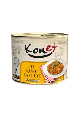 Konet Etli Kuru Fasülye 200 G