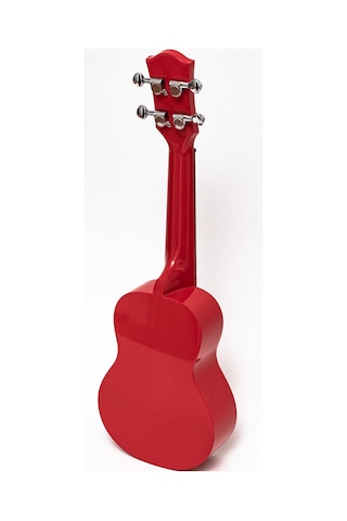 Valler Uk110 Krom Burgu Kırmızı Soprano Ukulele