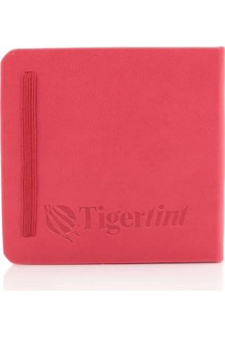 Tigertint Sketchbook Sert Kapak Eskiz Çizim Defteri 12x12 Cm Kırm
